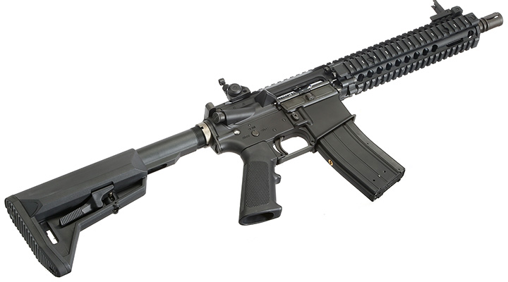 King Arms / EMG Daniel Defense MK18 MOD1 Vollmetall Gas-Blow-Back 6mm BB schwarz Bild 5