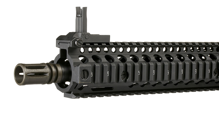 King Arms / EMG Daniel Defense MK18 MOD1 Vollmetall Gas-Blow-Back 6mm BB schwarz Bild 6