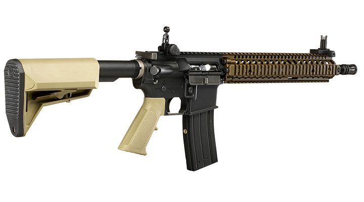 King Arms / EMG Daniel Defense M4A1 RIS II Vollmetall Gas-Blow-Back 6mm BB Dualtone Bild 3