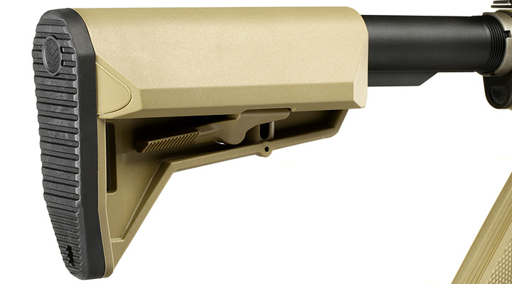 King Arms / EMG Daniel Defense M4A1 RIS II FSP Vollmetall Gas-Blow-Back 6mm BB Dark Earth Bild 9