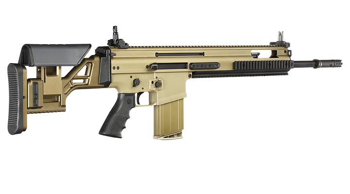 VFC Socom MK20 Mod 0 SSR Sniper Support Rifle Vollmetall Gas-Blow-Back 6mm BB tan Bild 3