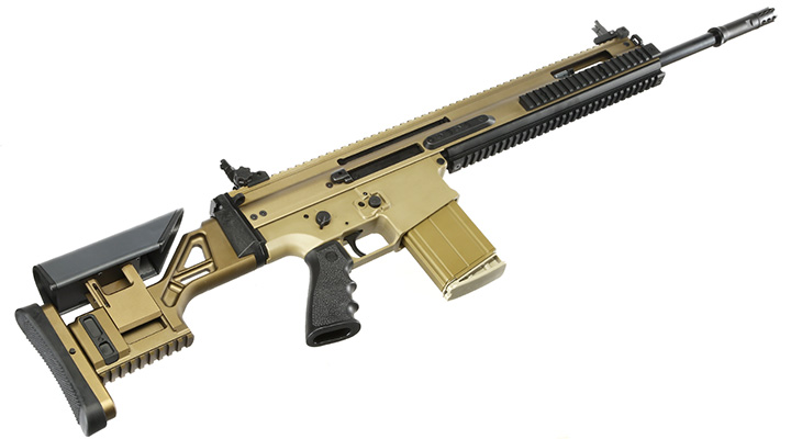 VFC Socom MK20 Mod 0 SSR Sniper Support Rifle Vollmetall Gas-Blow-Back 6mm BB tan Bild 4