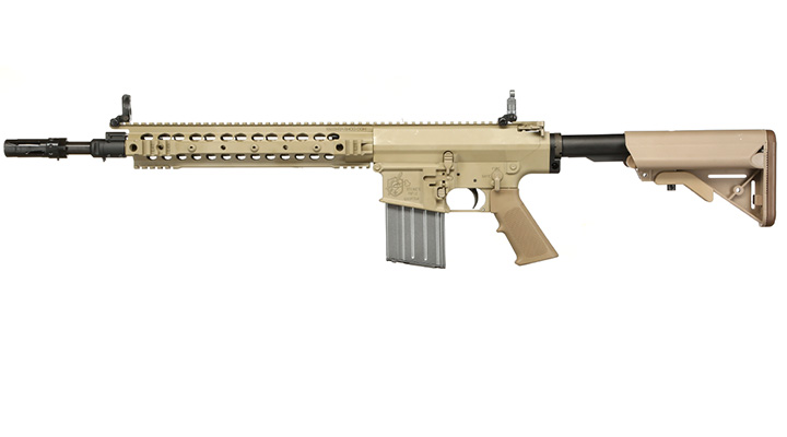 VFC KAC SR25 M110K1 ECC Enhanced Combat Carbine Vollmetall Gas-Blow-Back 6mm BB Tan Bild 1