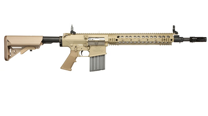 VFC KAC SR25 M110K1 ECC Enhanced Combat Carbine Vollmetall Gas-Blow-Back 6mm BB Tan Bild 2