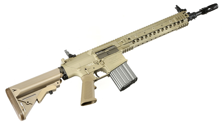 VFC KAC SR25 M110K1 ECC Enhanced Combat Carbine Vollmetall Gas-Blow-Back 6mm BB Tan Bild 4