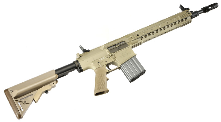 VFC KAC SR25 M110K1 ECC Enhanced Combat Carbine Vollmetall Gas-Blow-Back 6mm BB Tan Bild 5