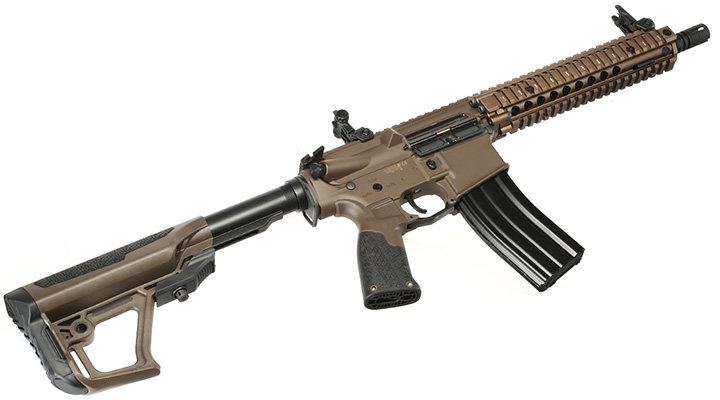 ICS / EMG Daniel Defense MK18 Vollmetall SSS-Mosfet 3.0 S-AEG 6mm BB coyote Bild 5