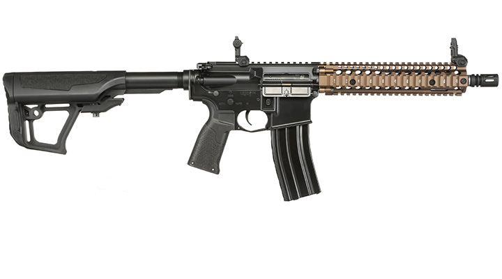 ICS / EMG Daniel Defense MK18 Vollmetall SSS-Mosfet 3.0 S-AEG 6mm BB Dualtone Bild 2