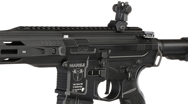 ICS CXP-MARS.II Carbine Vollmetall SSS-Mosfet 3.0 S-AEG 6mm BB schwarz Bild 7