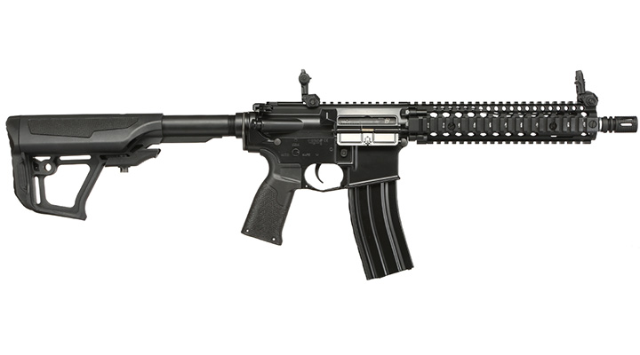 ICS / EMG Daniel Defense MK18 Vollmetall SSS-Mosfet 3.0 S-AEG 6mm BB schwarz Bild 2