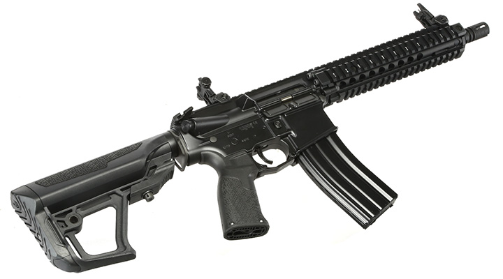 ICS / EMG Daniel Defense MK18 Vollmetall SSS-Mosfet 3.0 S-AEG 6mm BB schwarz Bild 4