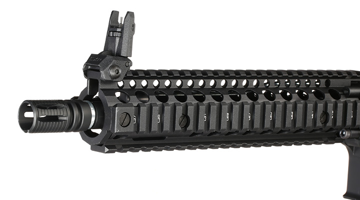 ICS / EMG Daniel Defense MK18 Vollmetall SSS-Mosfet 3.0 S-AEG 6mm BB schwarz Bild 6