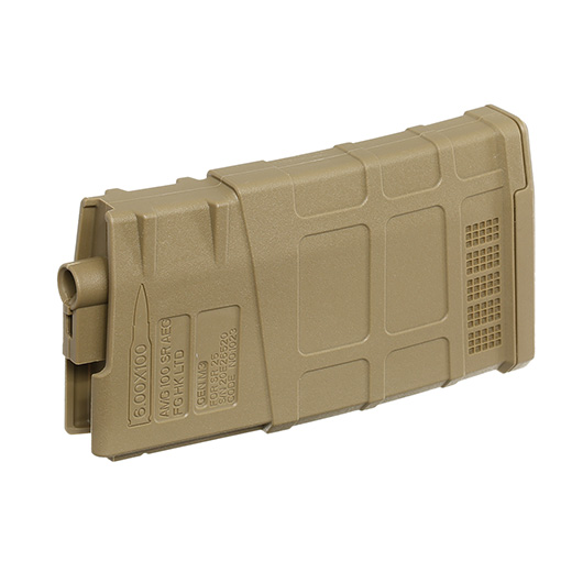 Ares AR-308M / SR-25 AMAG Magazin Mid-Cap 130 Schuss Dark Earth