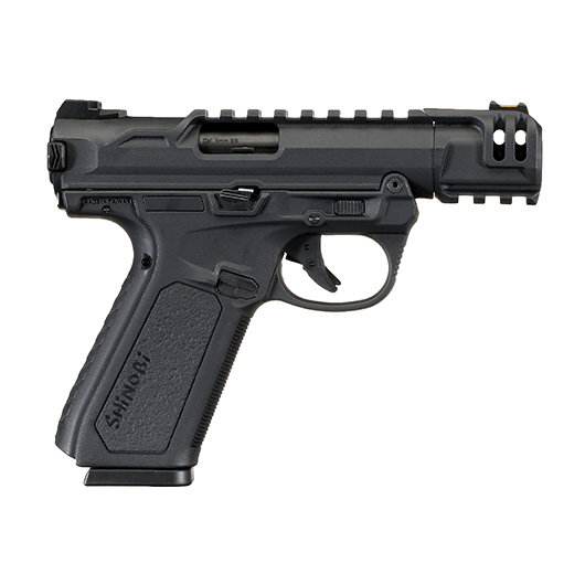 Action Army AAP-01C Assassin Pistol Compact Polymer GBB 6mm BB schwarz Bild 3