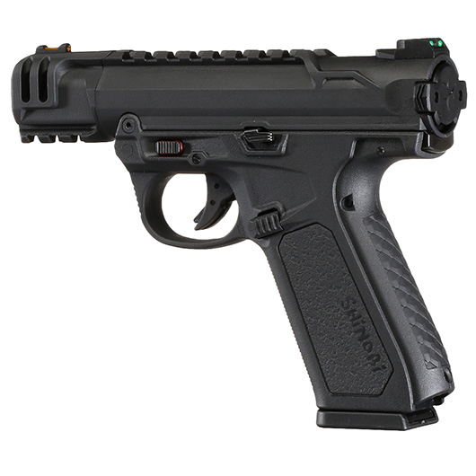 Action Army AAP-01C Assassin Pistol Compact Polymer GBB 6mm BB schwarz Bild 8