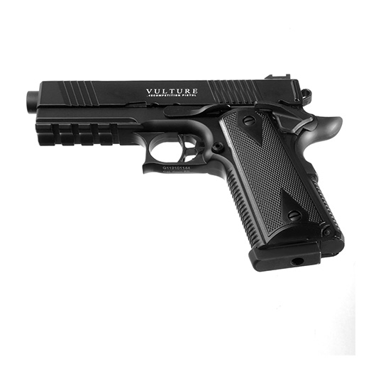 ICS BLE Vulture 1911 Vollmetall GBB 6mm BB schwarz Bild 4