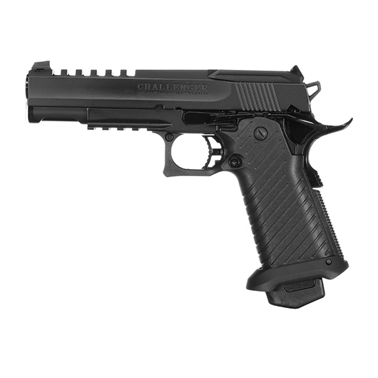 ICS BLE Hi-Capa Challenger m. Metallschlitten GBB 6mm BB schwarz Bild 1