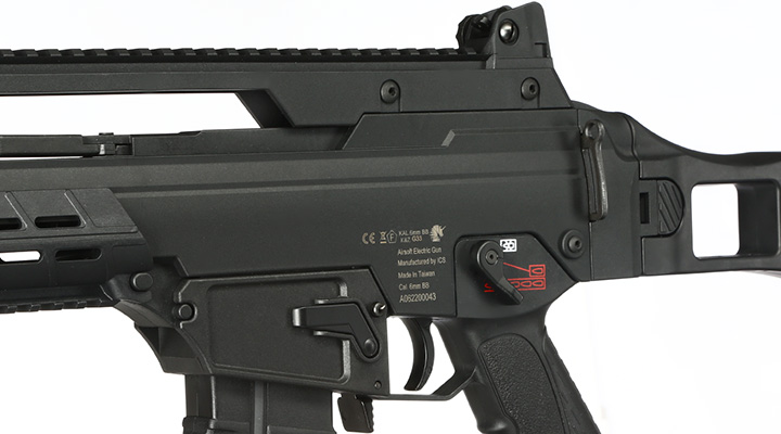 ICS G33 AARF Compact Assault Rifle S-AEG 6mm BB schwarz Bild 7