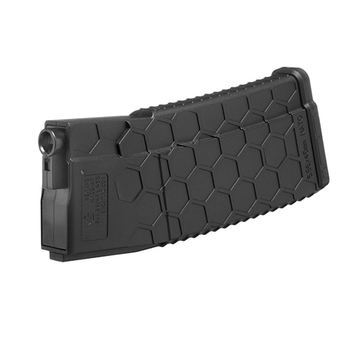 EMG / Hexmag M4 / M16 HX30-AR High Strenght Polymer Magazin Mid-Cap 230 Schuss schwarz