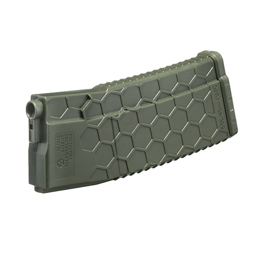 EMG / Hexmag M4 / M16 ECO ABS Magazin Mid-Cap 120 Schuss oliv