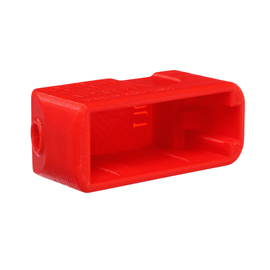 BBF Airsoft Speedloader Adapter f. GHK Airsoft M4 / M16 GBB Magazine rot Bild 2