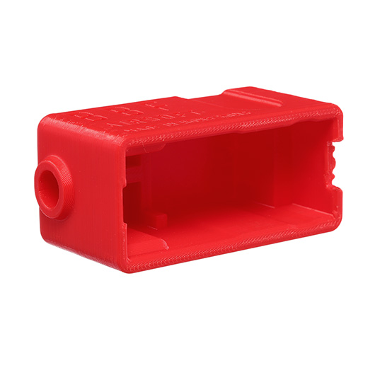 BBF Airsoft Speedloader Adapter f. Tokyo Marui AKM GBB Magazine rot Bild 2