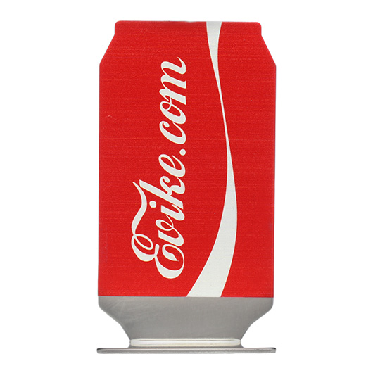 Evike Cola ePopper Popper Target Aluminium Dosen-Übungsziel rot