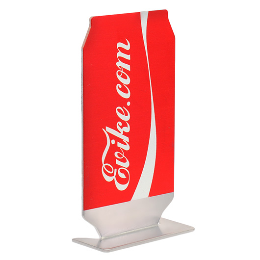 Evike Cola ePopper Popper Target Aluminium Dosen-bungsziel rot Bild 1