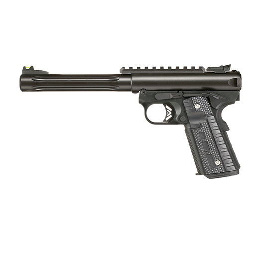 Wei-ETech Galaxy 1911 Premium Vollmetall GBB 6mm BB schwarz - Long-Version Bild 1