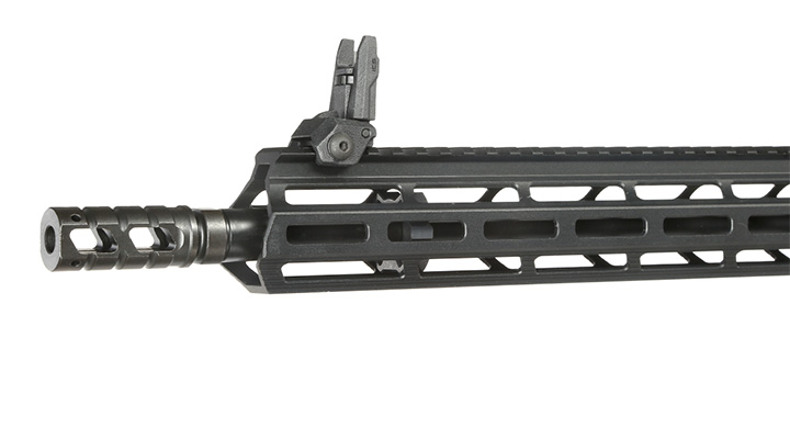 ICS CXP-MMR DMR mit UKSR Precision Stock Vollmetall EBB Mosfet S-AEG 6mm BB schwarz Bild 5