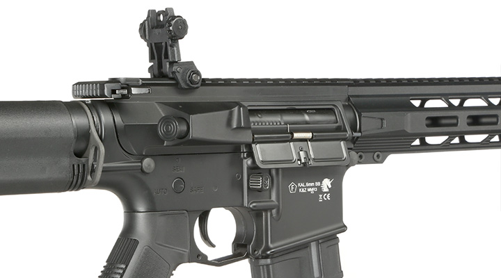 ICS CXP-MMR DMR mit UKSR Precision Stock Vollmetall EBB Mosfet S-AEG 6mm BB schwarz Bild 7