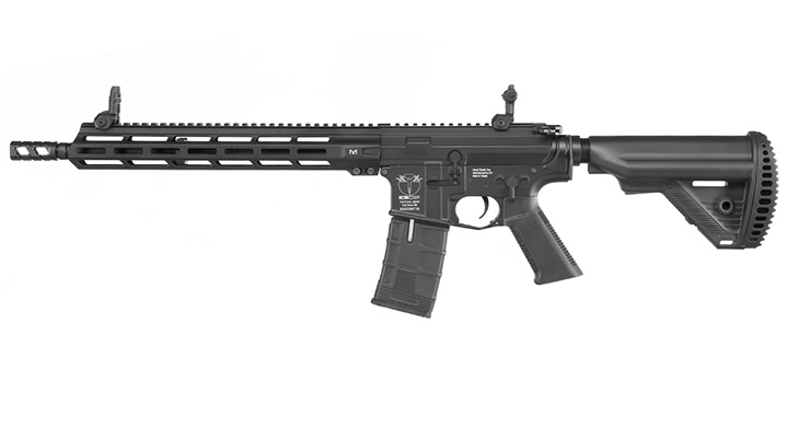 ICS CXP-MMR Carbine S1 Vollmetall EBB Mosfet S-AEG 6mm BB schwarz Bild 1