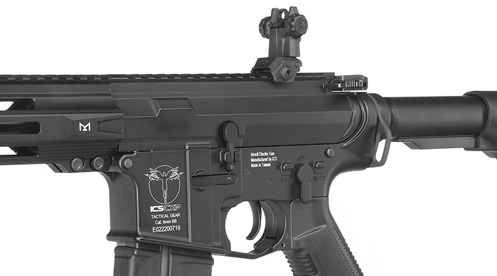 ICS CXP-MMR Carbine S1 Vollmetall EBB Mosfet S-AEG 6mm BB schwarz Bild 7