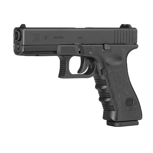 GHK Glock 17 Gen. 3 CNC Aluminiumschlitten GBB 6mm BB schwarz