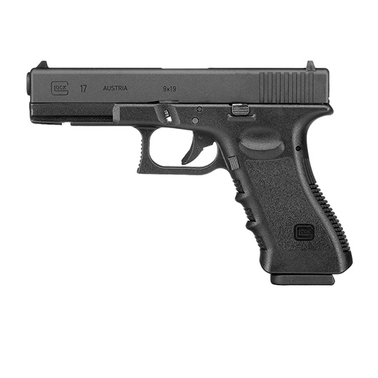 GHK Glock 17 Gen. 3 CNC Aluminiumschlitten GBB 6mm BB schwarz Bild 1