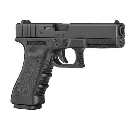 GHK Glock 17 Gen. 3 CNC Aluminiumschlitten GBB 6mm BB schwarz Bild 7