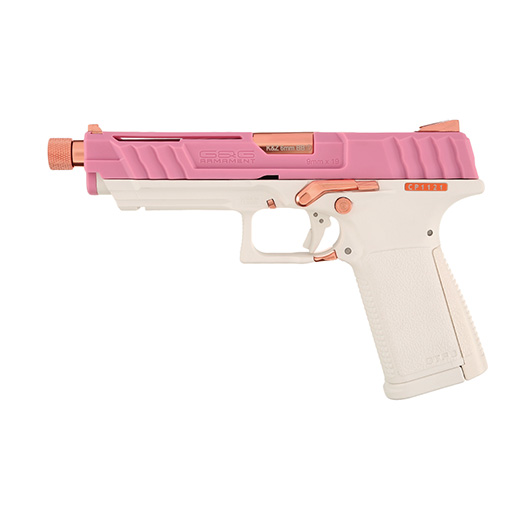 G&G GTP9 Polymer GBB 6mm BB Rose Gold Edition inkl. Pistolenkoffer Bild 1