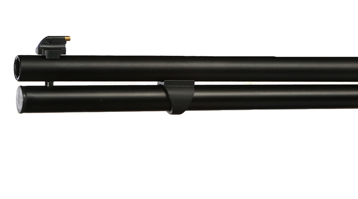 Double Bell M1894 Western Rifle mit Hlsenauswurf Vollmetall CO2 6mm BB silber - Holzoptik Bild 6