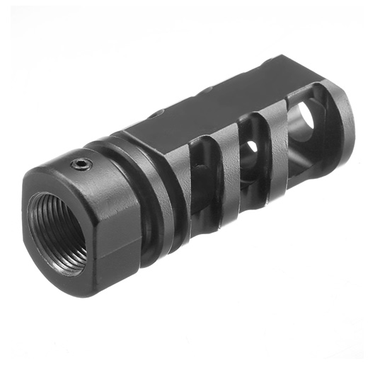 G&G SGR556 Aluminium Flash-Hider schwarz 14mm- Bild 1