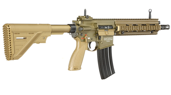 VFC Heckler & Koch HK416 A5 Vollmetall Gas-Blow-Back 6mm BB RAL 8000 grnbraun - Generation 3 Bild 3
