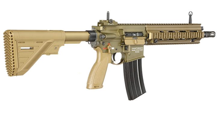 Heckler & Koch HK416 A5 Vollmetall Gas-Blow-Back 6mm BB RAL 8000 grnbraun - Generation 3 Bild 3