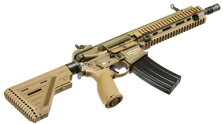 Heckler & Koch HK416 A5 Vollmetall Gas-Blow-Back 6mm BB RAL 8000 grnbraun - Generation 3 Bild 4