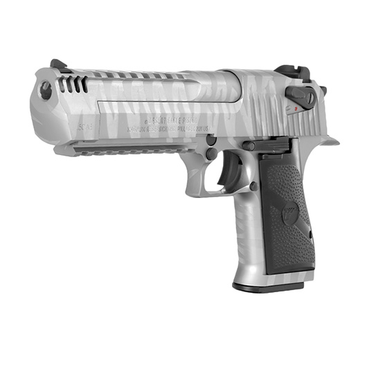 Wei-ETech Desert Eagle L6 .50AE Vollmetall GBB 6mm BB Silver Tiger Stripe Edition