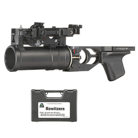 Double Bell GP-25 Kostyor 40mm Granatwerfer f. AK S-AEG / GBB Serie schwarz