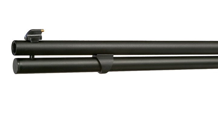 Double Bell M1894 Western Rifle mit Hlsenauswurf Vollmetall CO2 6mm BB schwarz - Echtholz-Version Bild 6