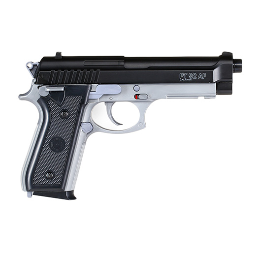 Cybergun PT92 Airsoft Federdruck mit Metallschlitten H.P.A. Fire Line Springer 6mm BB Dual Tone Bild 2