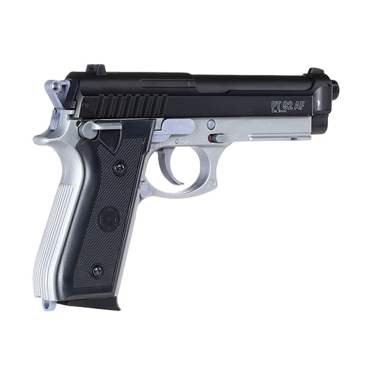 Cybergun PT92 Airsoft Federdruck mit Metallschlitten H.P.A. Fire Line Springer 6mm BB Dual Tone Bild 3