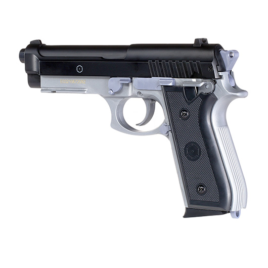 Cybergun PT92 Airsoft Federdruck mit Metallschlitten H.P.A. Fire Line Springer 6mm BB Dual Tone Bild 7