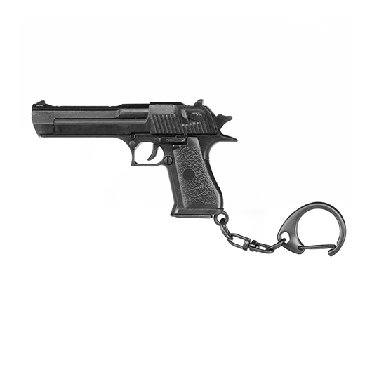 WoSport Schlsselanhnger Israel Eagle Pistole 1:4 Miniaturmodell schwarz Bild 1