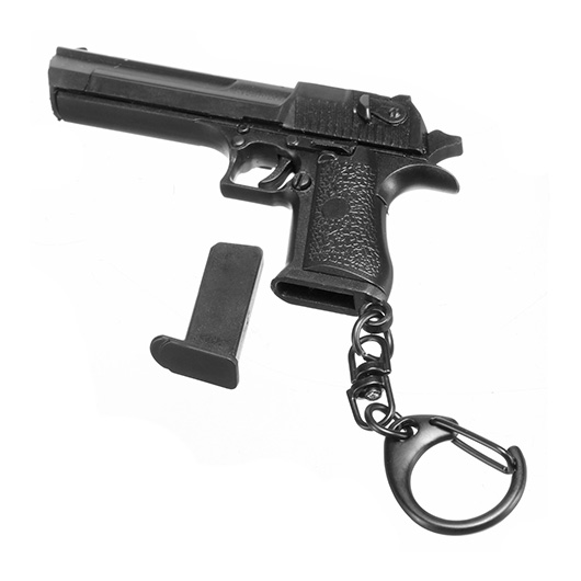 WoSport Schlsselanhnger Israel Eagle Pistole 1:4 Miniaturmodell schwarz Bild 5